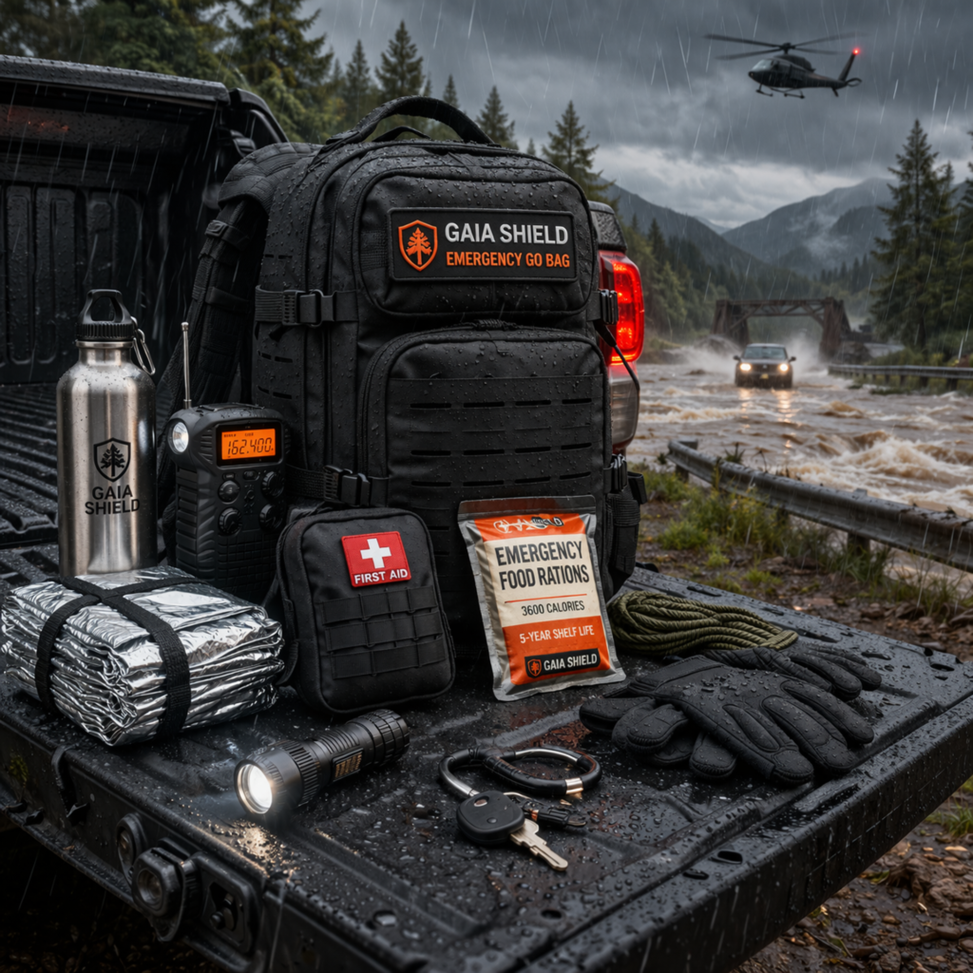 Gaia Shield Emergency Go Bag